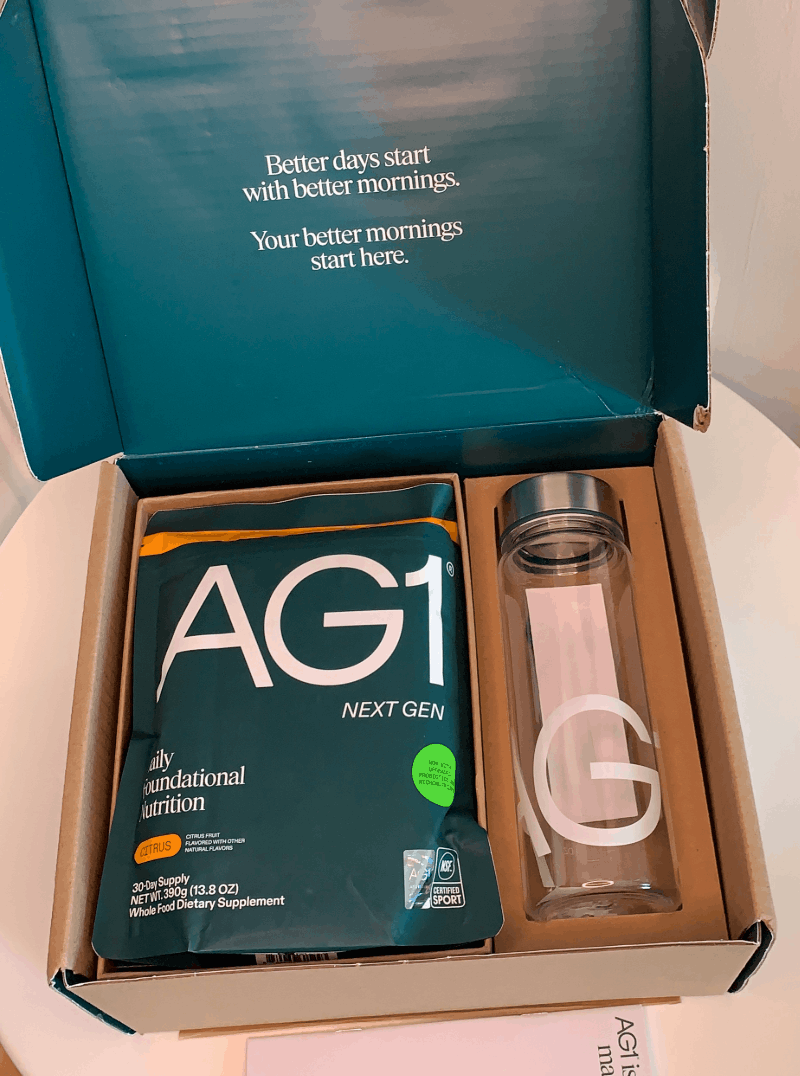 DTC Supplements Unboxing - AG1 (1)